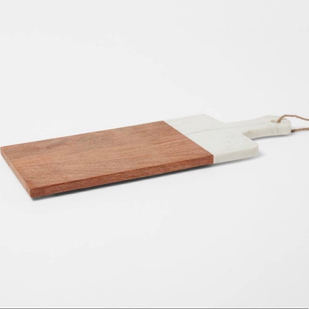 Marble & Wood Serving board threshold✅last deal✅